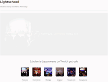 Tablet Screenshot of lightschool.pl